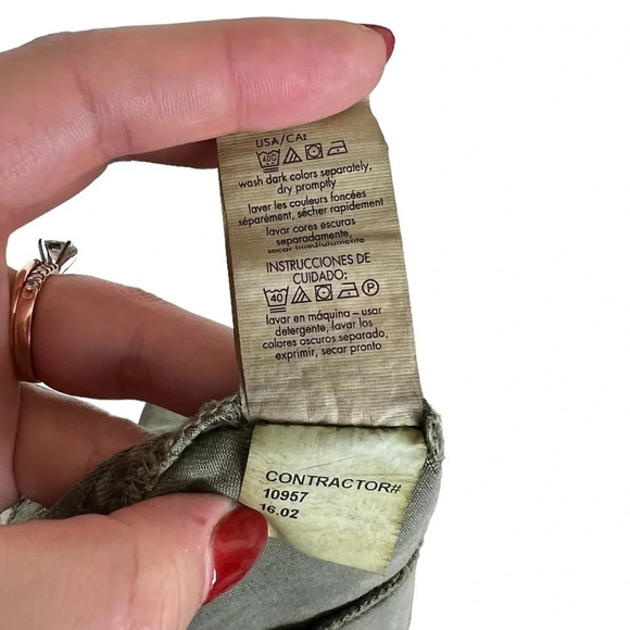 Calvin Klein Jeans • Green Lyocell Sailboat Pants - Picture 8 of 9